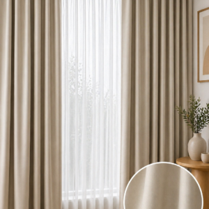 Draperie SOFT BLACKOUT BEJ